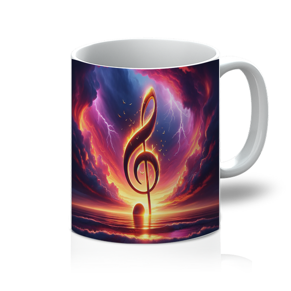 Music Glorious Music by EBENLO 11oz Mug
