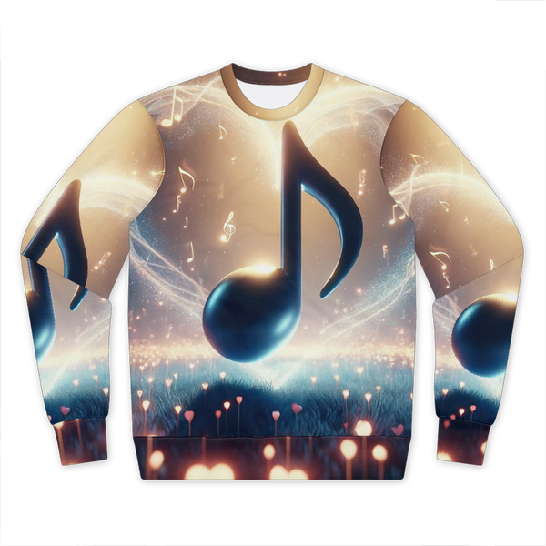Music Is Awesome Performance Cut and Sew Sublimation Unisex Sweatshirt